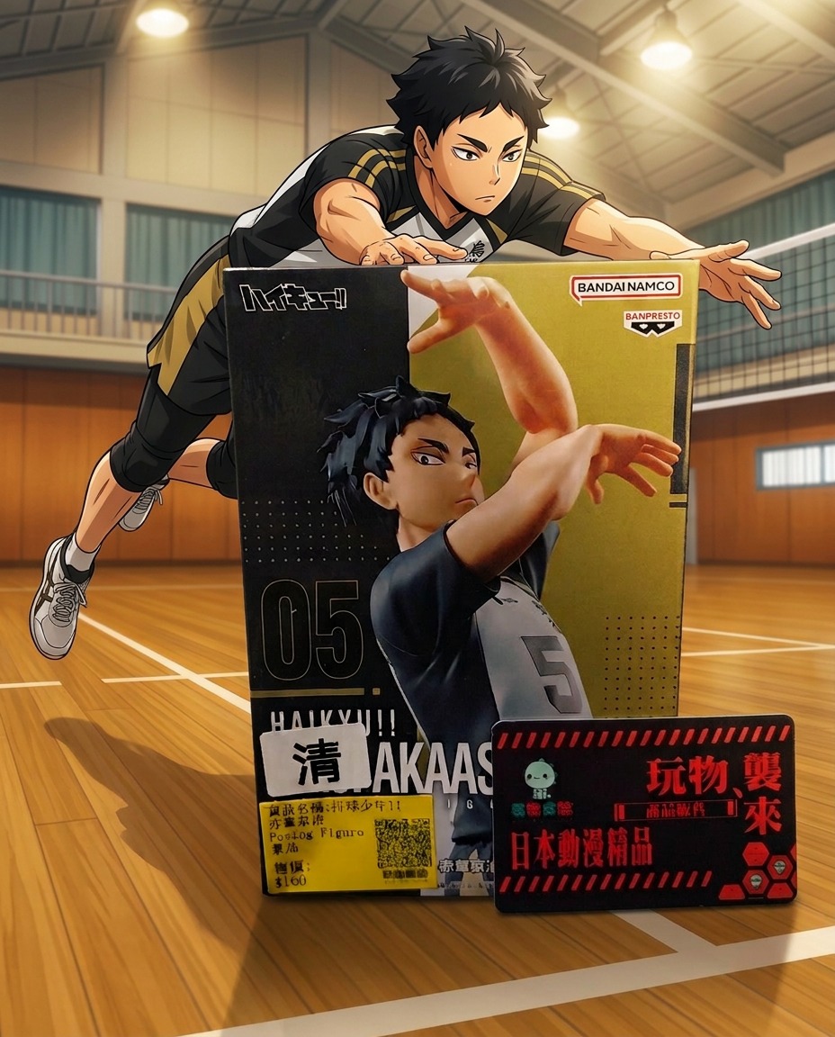 行版 排球少年!!赤葦京治 Posing Figure 景品
