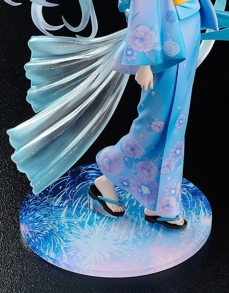 行版《Character Vocal系列01 初音未來》初音未來 Music & Fire Works Ver. 1/7 PVC Figure