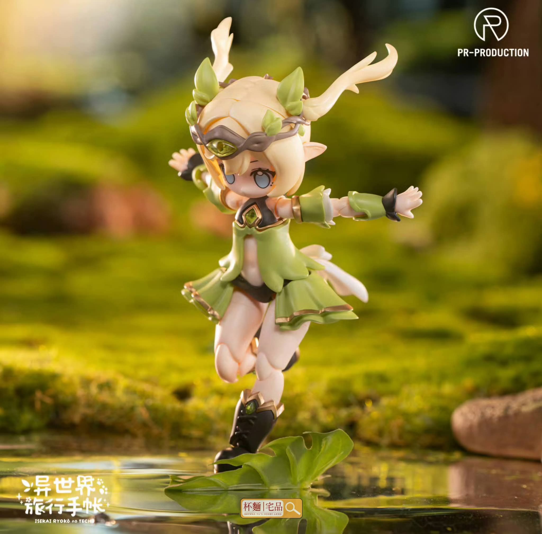 行版《異世界旅行手帳》04 新手遊俠 瑞貝卡·希爾 組裝模型