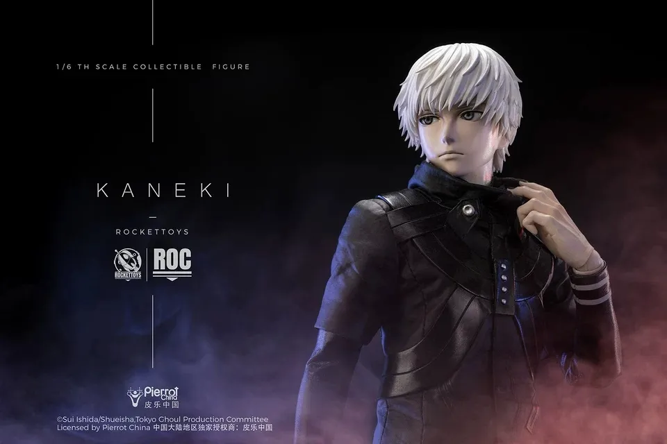 正版授權《東京喰種》金木研 (戰鬥服Ver.)1/6 Action Figure