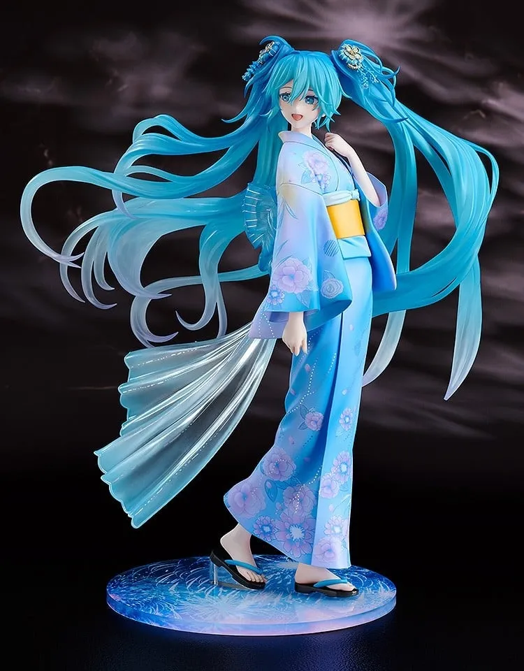 行版《Character Vocal系列01 初音未來》初音未來 Music & Fire Works Ver. 1/7 PVC Figure