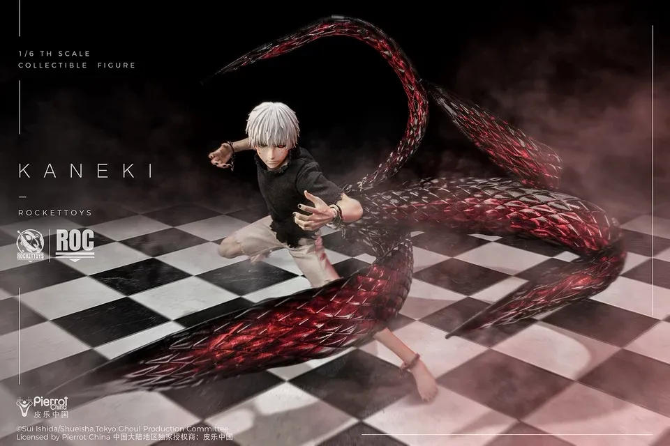 正版授權《東京喰種》金木研 (覺醒Ver.)1/6 Action Figure