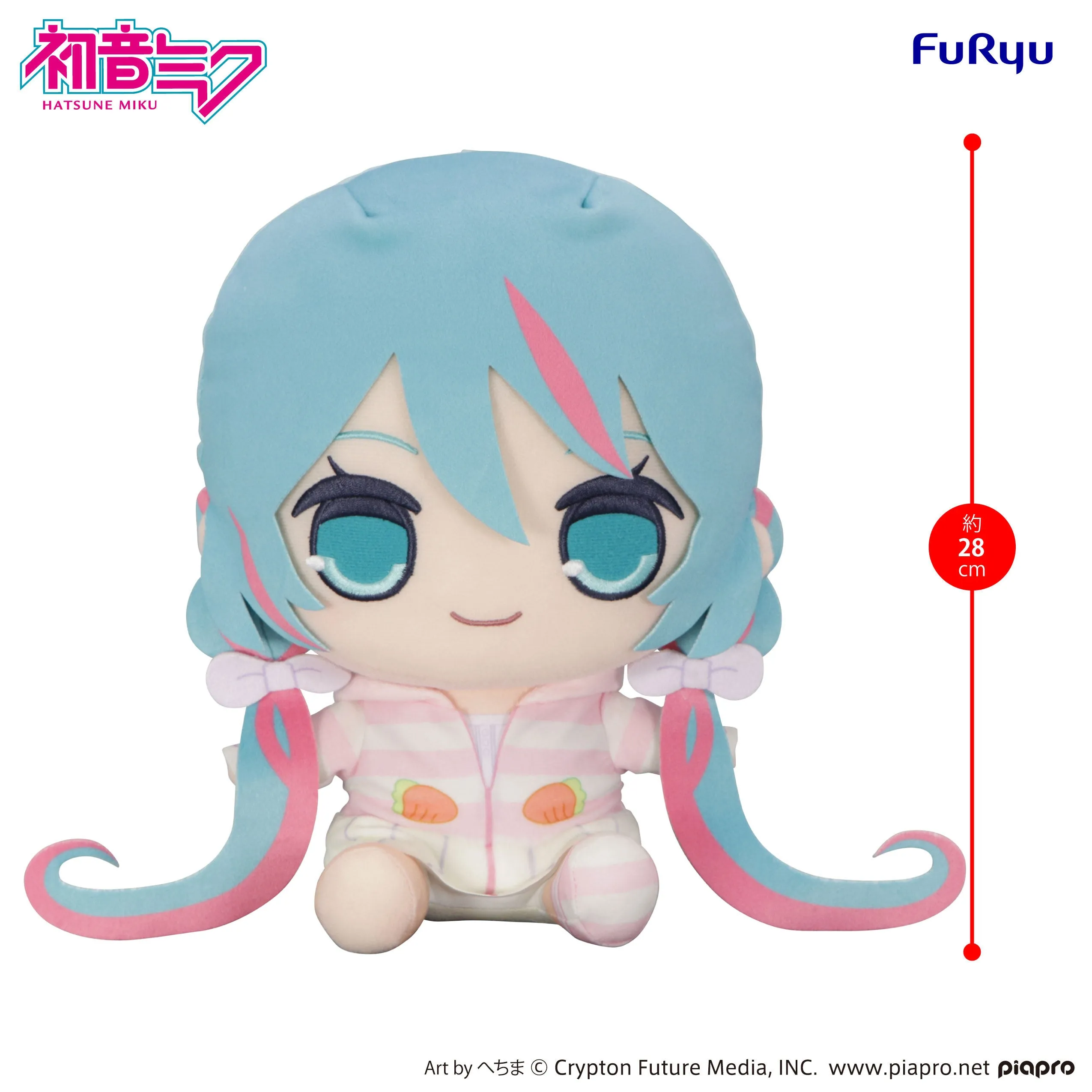 行版《初音未來》きゅるまる超BIG公仔