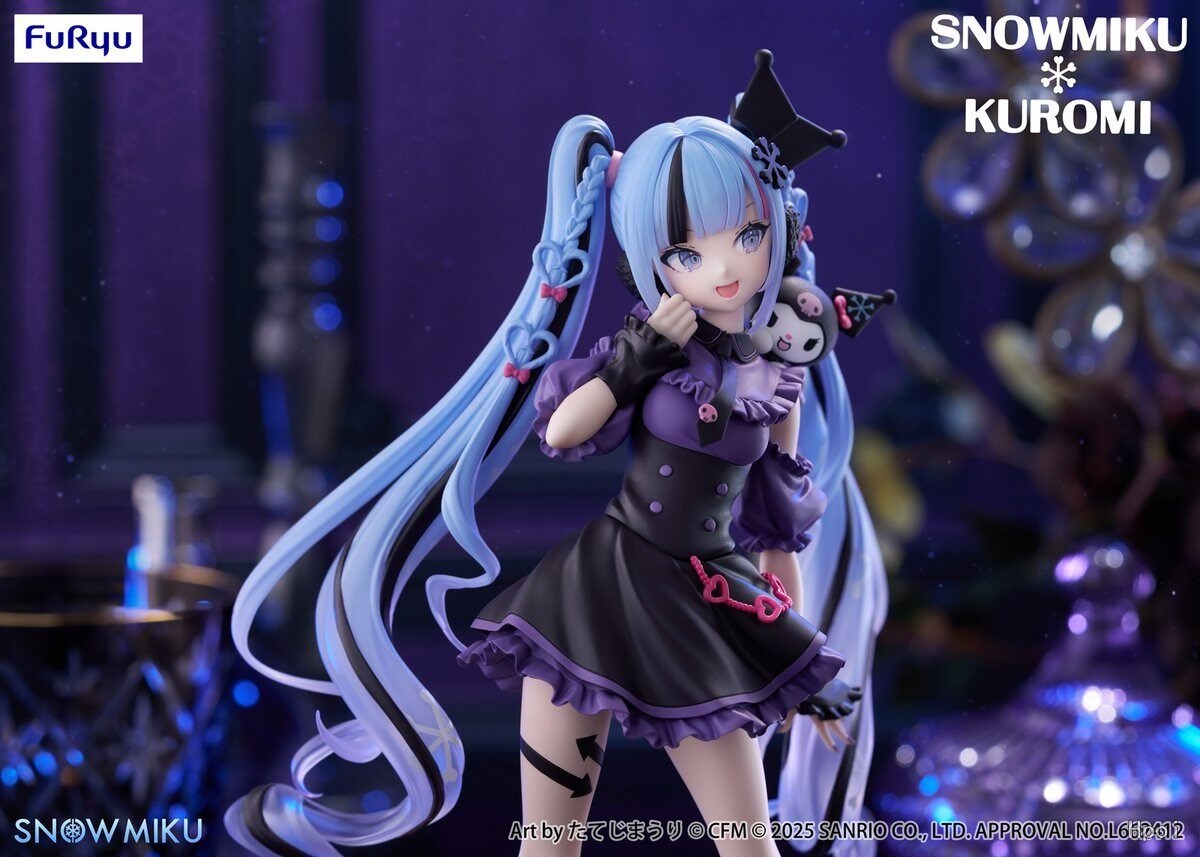 代理版《初音未來》雪未來 × Kuromi Trio-Try-iT 景品