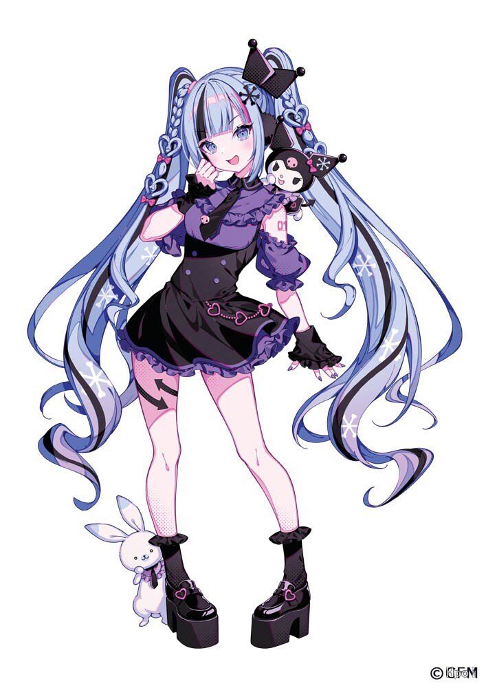 代理版《初音未來》雪未來 × Kuromi Trio-Try-iT 景品