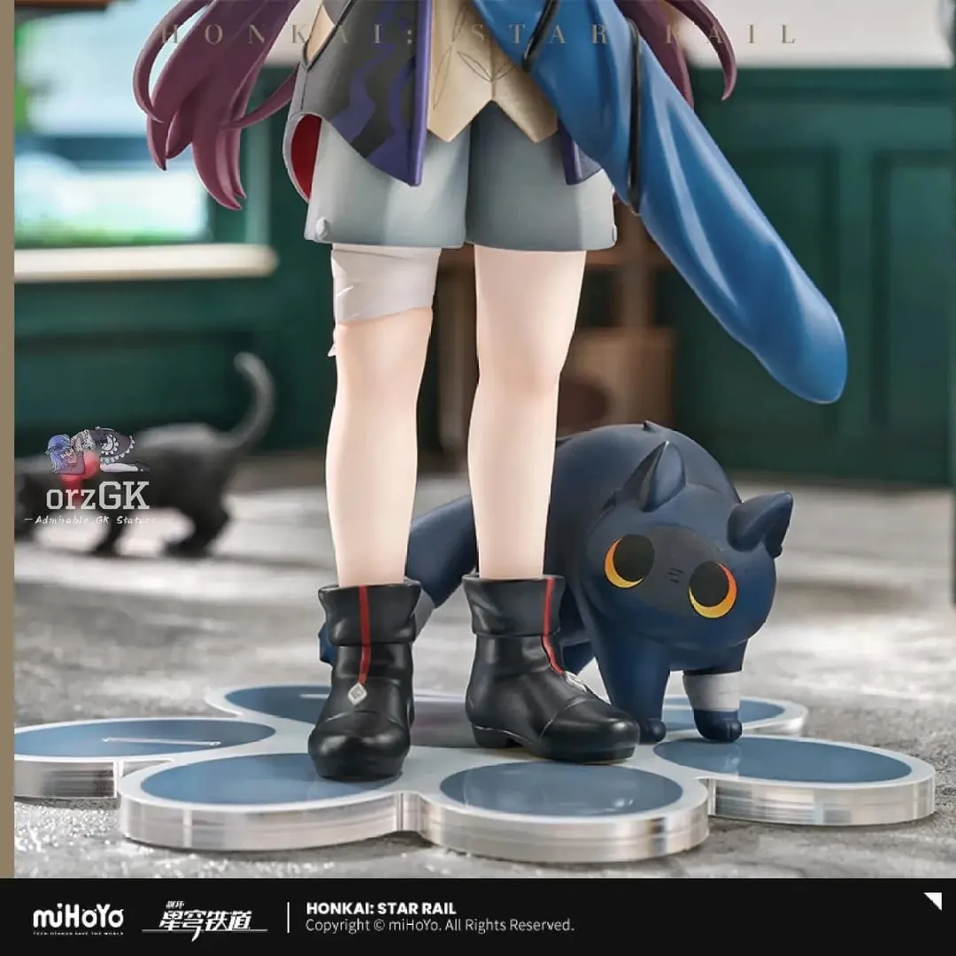 行版《崩壞：星穹鐵道》刃 RISE UP+ 小不點貓貓系列 PVC Figure