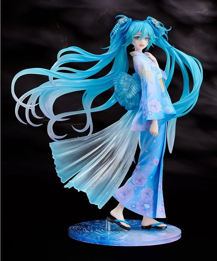 行版《Character Vocal系列01 初音未來》初音未來 Music & Fire Works Ver. 1/7 PVC Figure