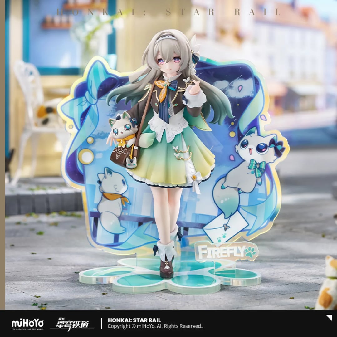 行版《崩壞：星穹鐵道》小不點貓貓系列 流螢Ver. PVC Figure