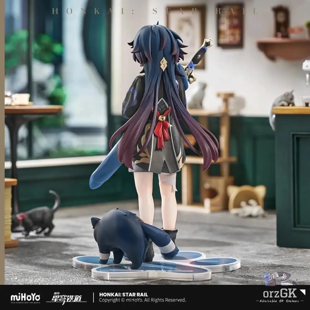 行版《崩壞：星穹鐵道》刃 RISE UP+ 小不點貓貓系列 PVC Figure