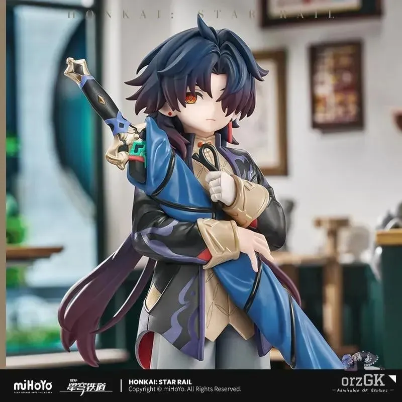 行版《崩壞：星穹鐵道》刃 RISE UP+ 小不點貓貓系列 PVC Figure