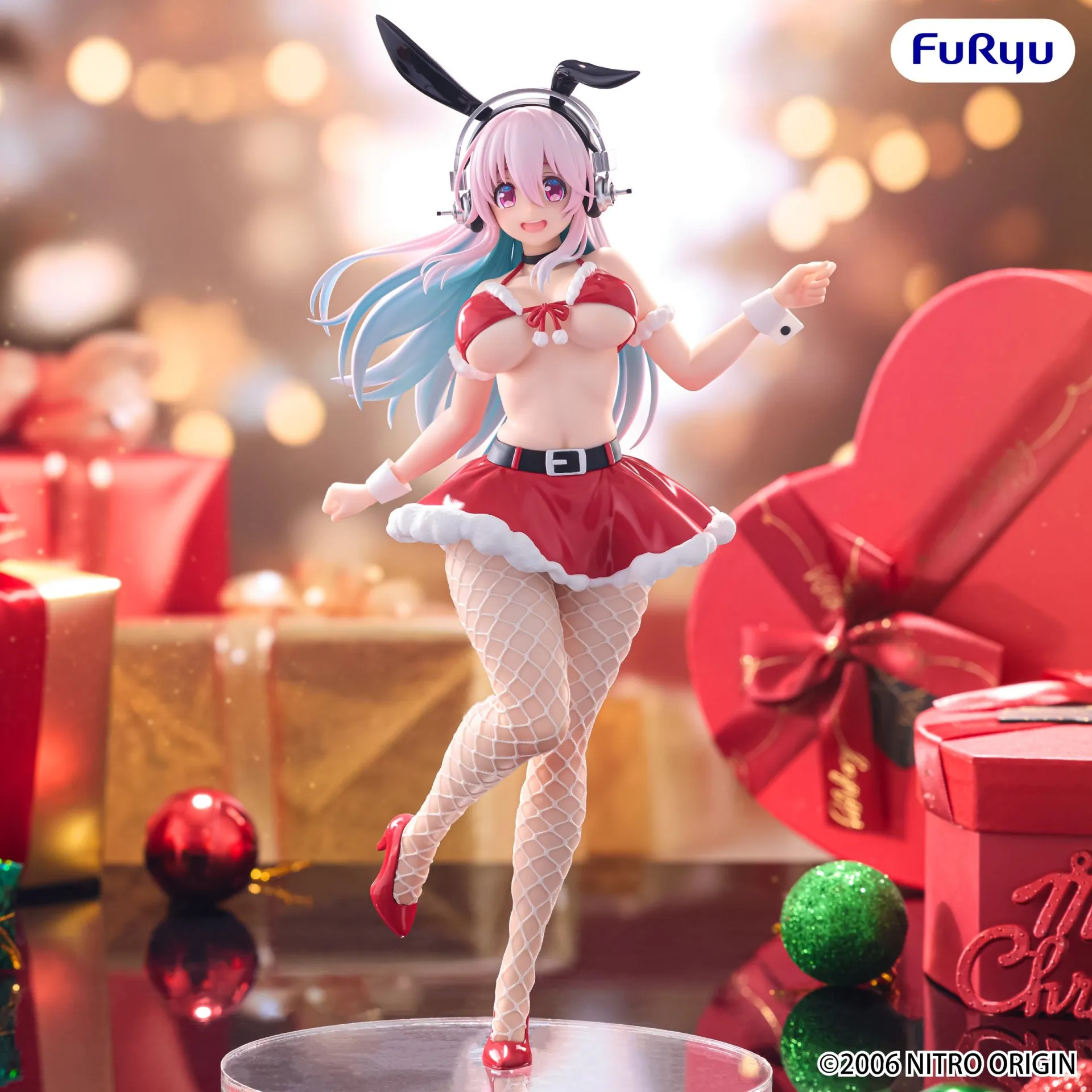 行版《超級索尼子》超級索尼子 Santa Ver. BiCute Bunnies 景品模型