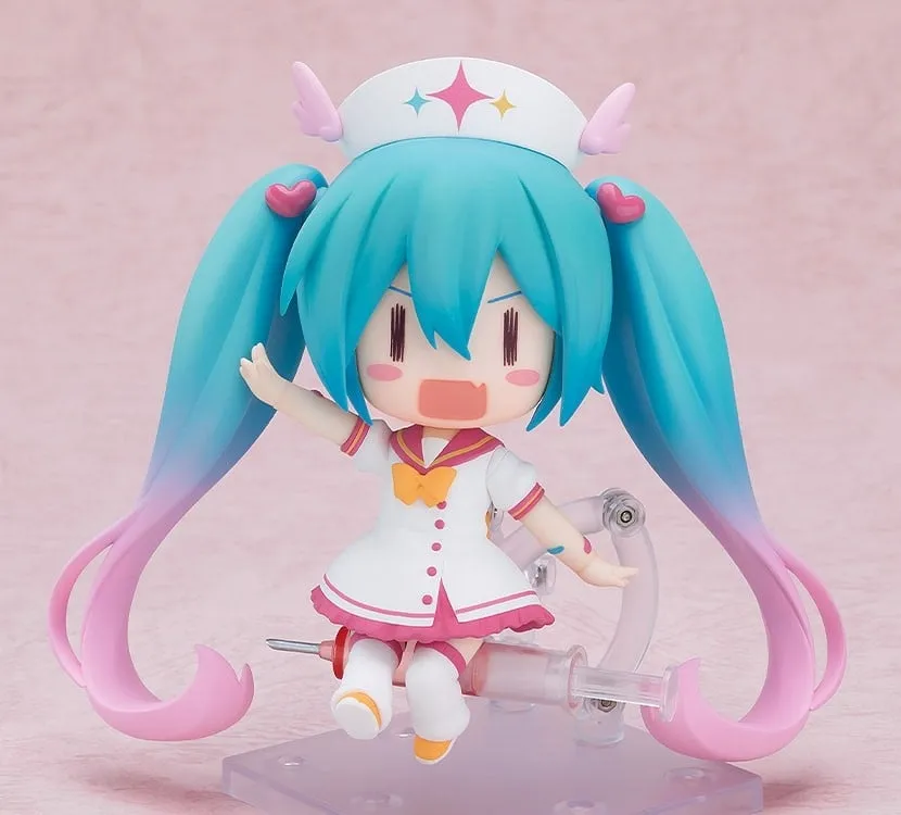 行版《Character Vocal系列01 初音未來》初音未來 M@GICAL☆CURE! LOVE ♡ SHOT! Ver. 黏土人3090