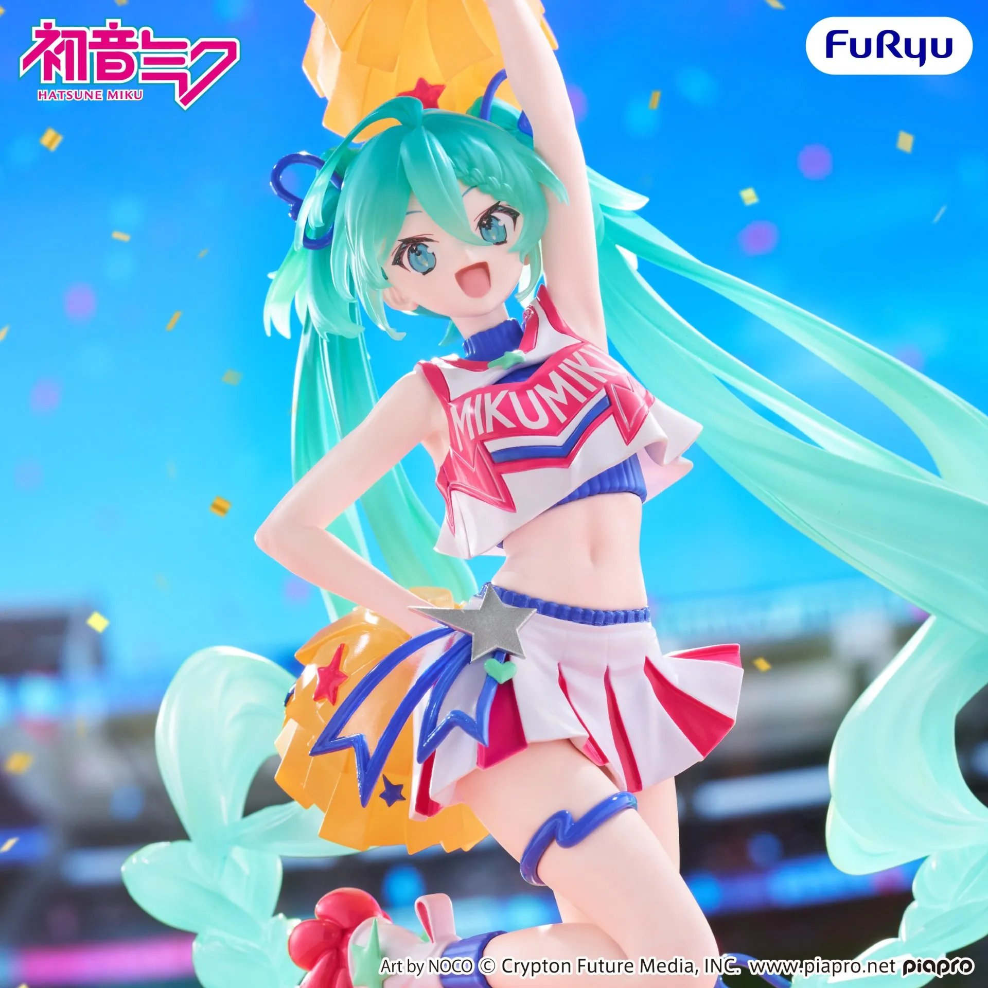 行版《初音未來》初音未來 啦啦隊女孩Ver. Muchute 景品模型