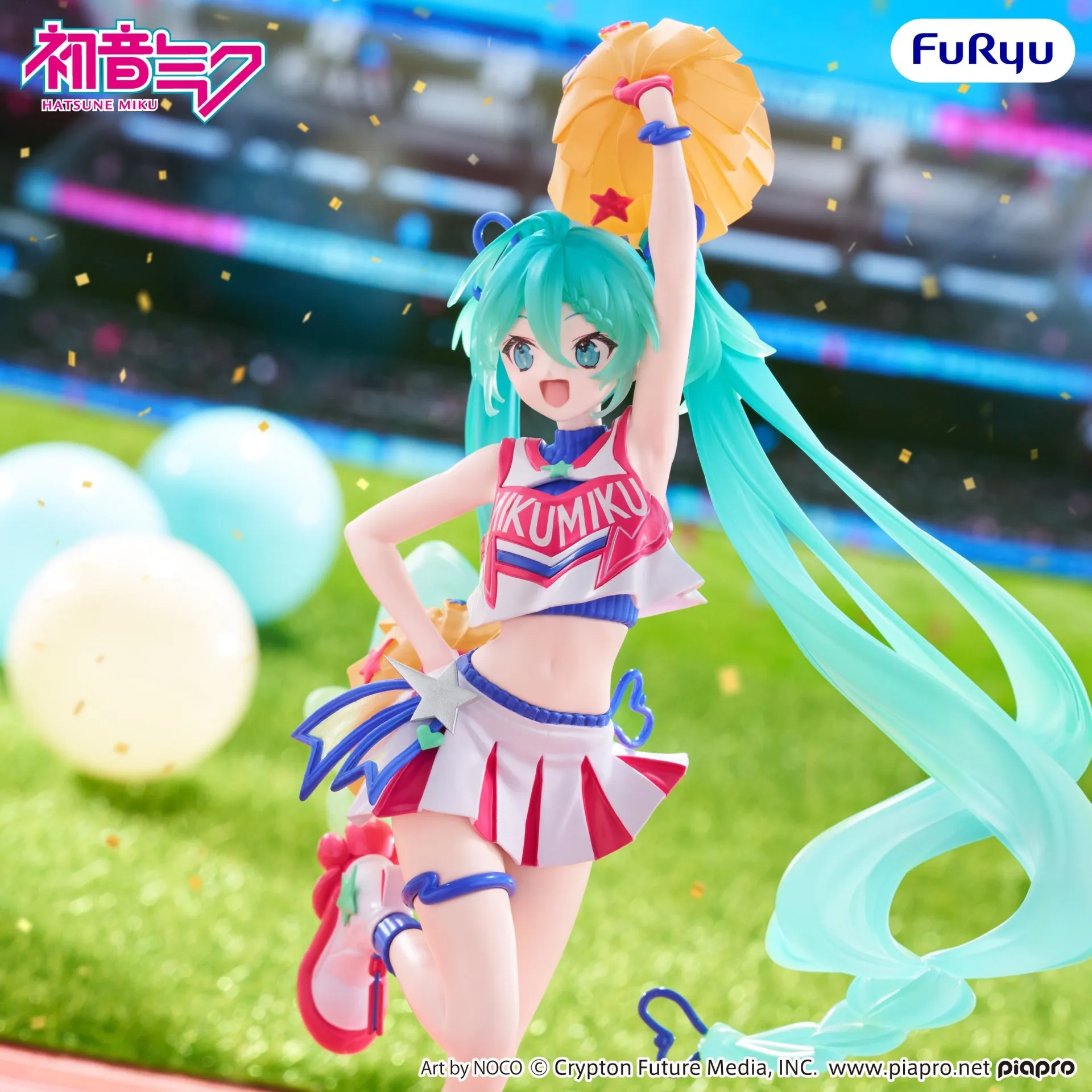 行版《初音未來》初音未來 啦啦隊女孩Ver. Muchute 景品模型