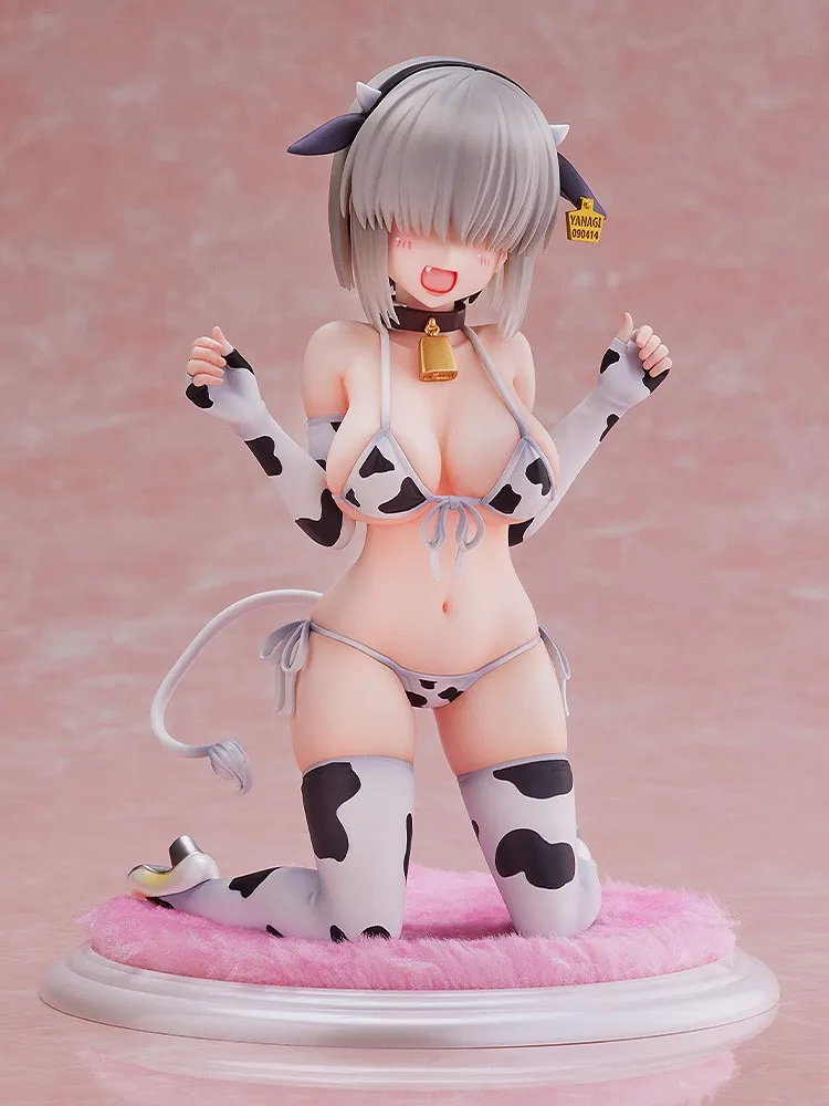 行版再販《宇崎學妹想要玩！ω》宇崎柳「乳牛花紋比基尼」1/7 PVC Figure