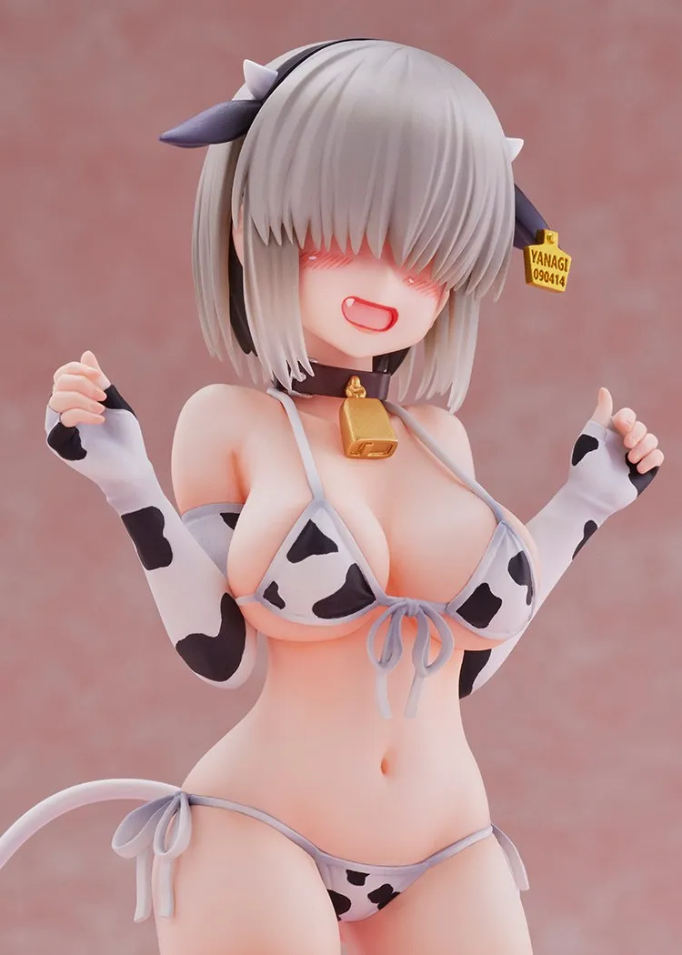 行版再販《宇崎學妹想要玩！ω》宇崎柳「乳牛花紋比基尼」1/7 PVC Figure