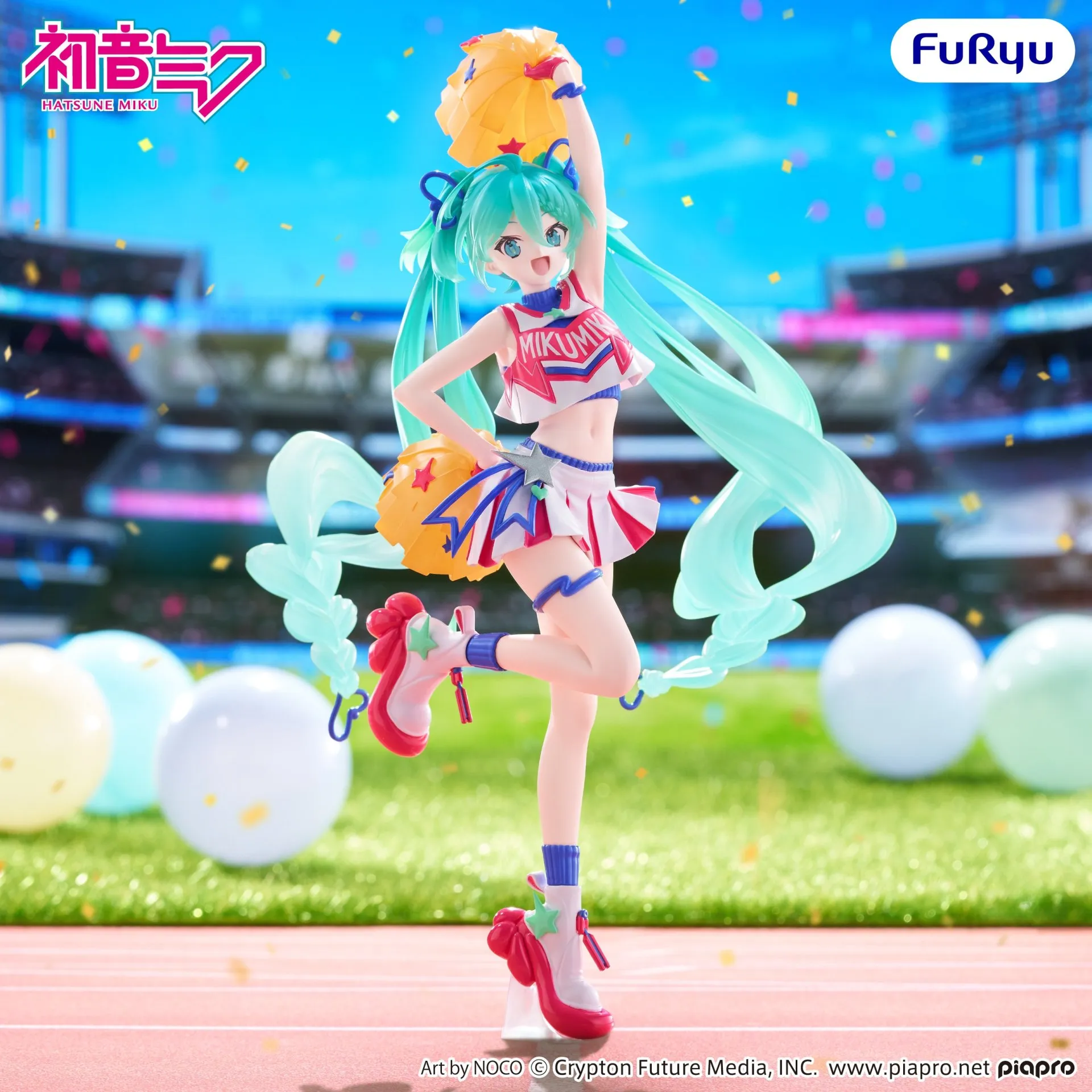 行版《初音未來》初音未來 啦啦隊女孩Ver. Muchute 景品模型