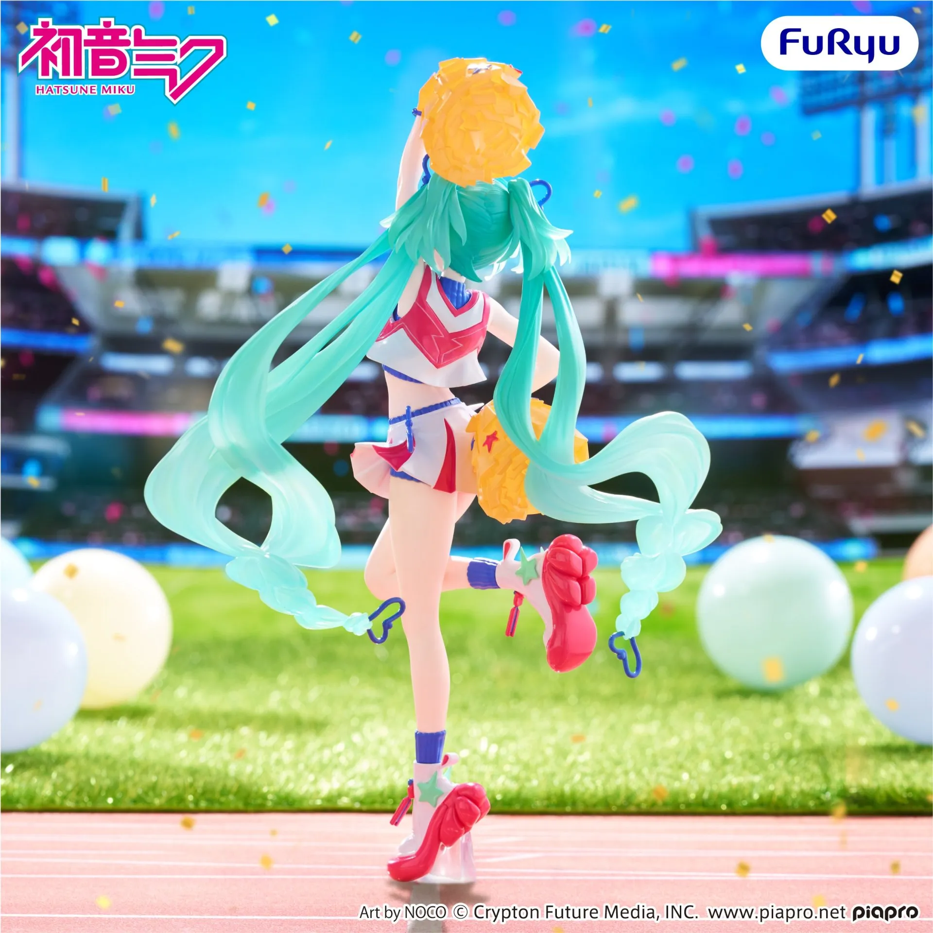 行版《初音未來》初音未來 啦啦隊女孩Ver. Muchute 景品模型