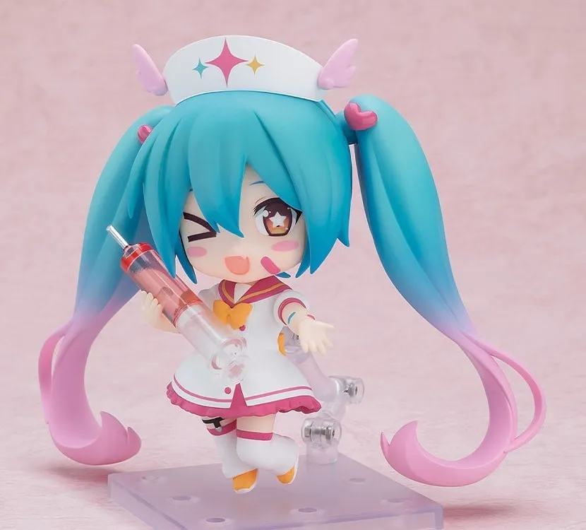 行版《Character Vocal系列01 初音未來》初音未來 M@GICAL☆CURE! LOVE ♡ SHOT! Ver. 黏土人3090