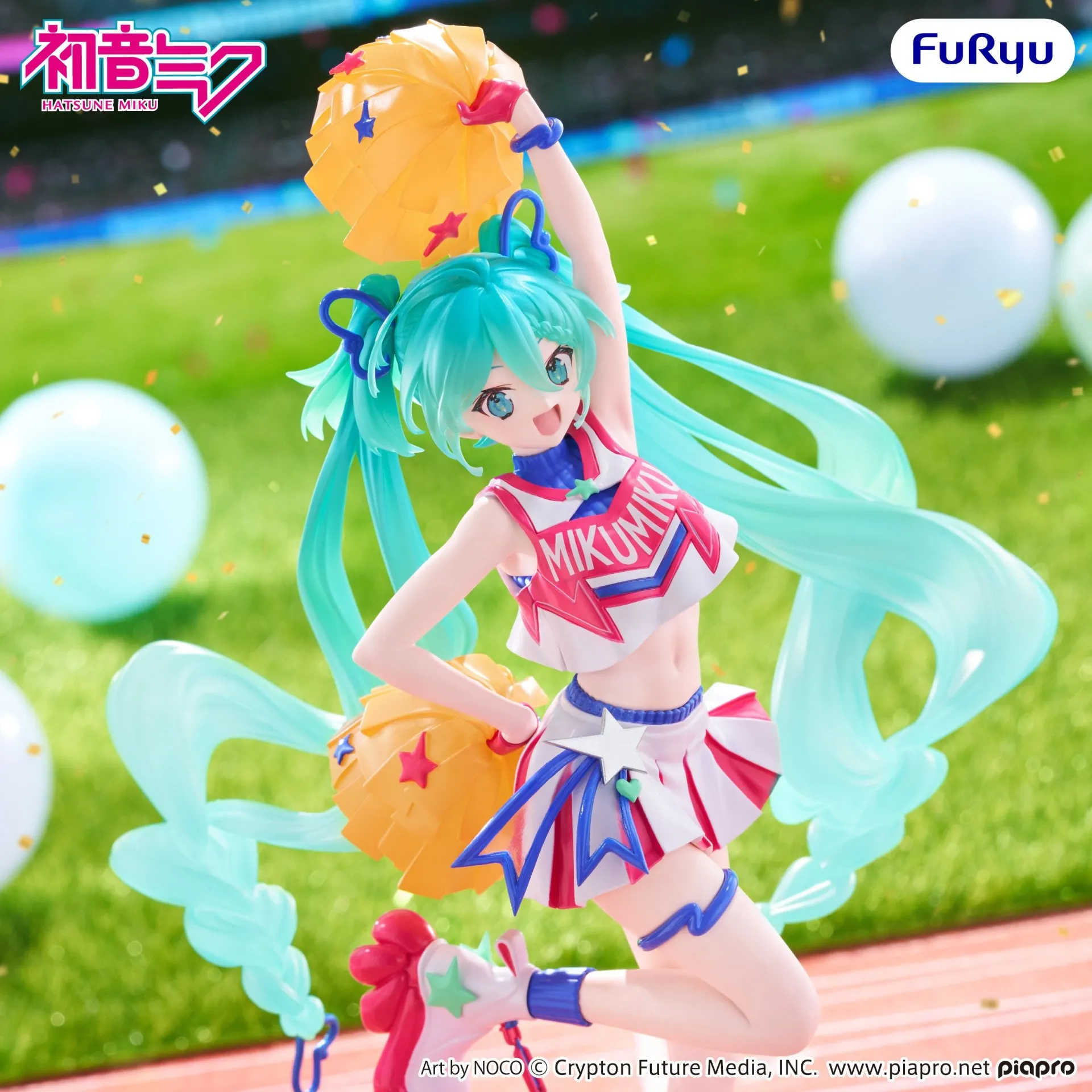 行版《初音未來》初音未來 啦啦隊女孩Ver. Muchute 景品模型