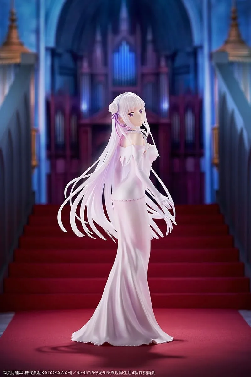 《Re:從零開始的異世界生活》愛蜜莉雅 婚紗Ver. 1/7 PVC Figure