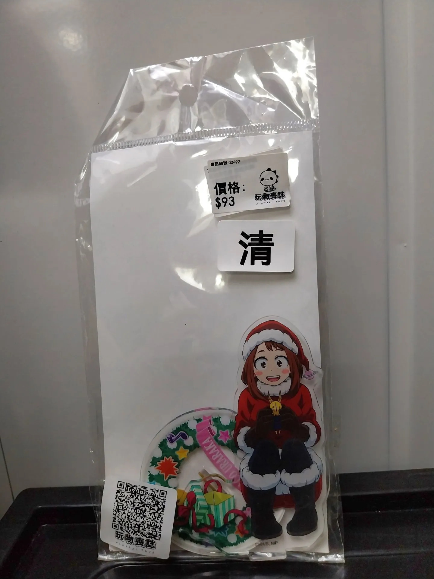 日版《我的英雄學院》亞加力立牌 聖誕快樂!（麗日御茶子）