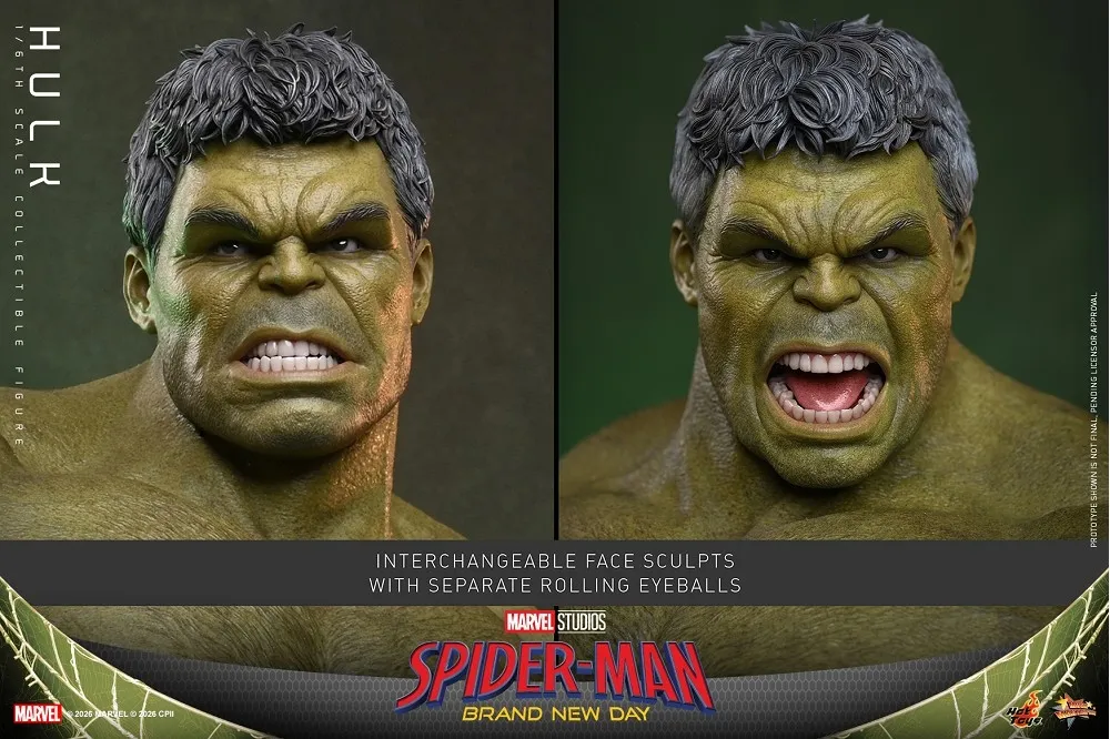 《蜘蛛俠：英雄重生》Hulk 1/6 Action Figure（產品編號：MMS907）