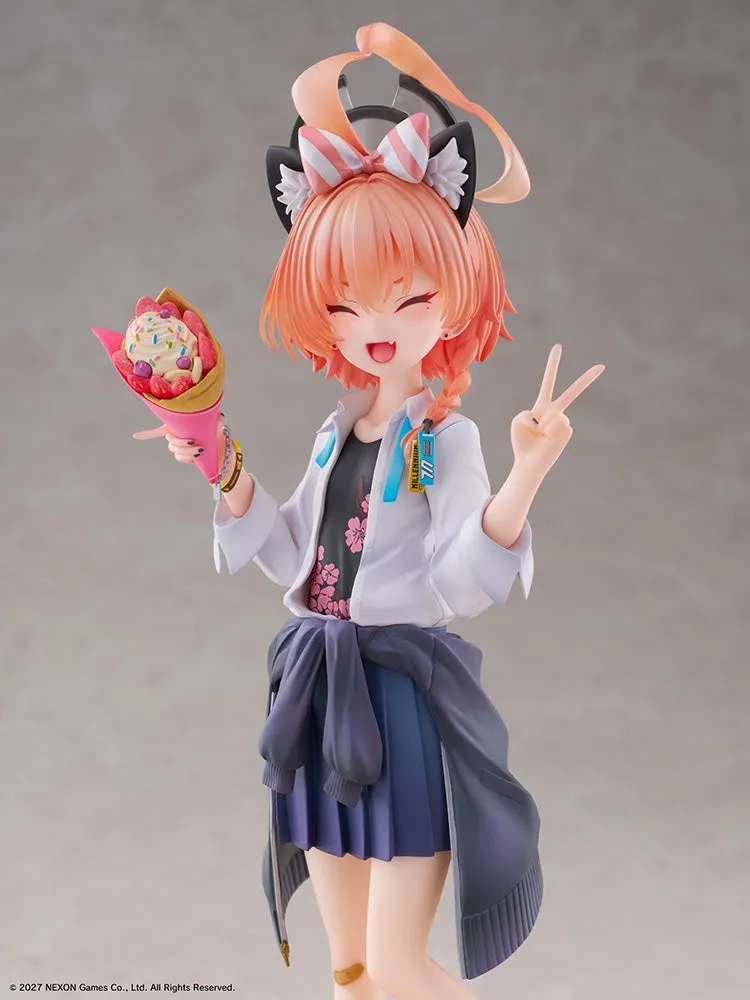 《蔚藍檔案》寧瑠（制服）回憶大廳Ver.（附特典限定版）1/7 PVC Figure