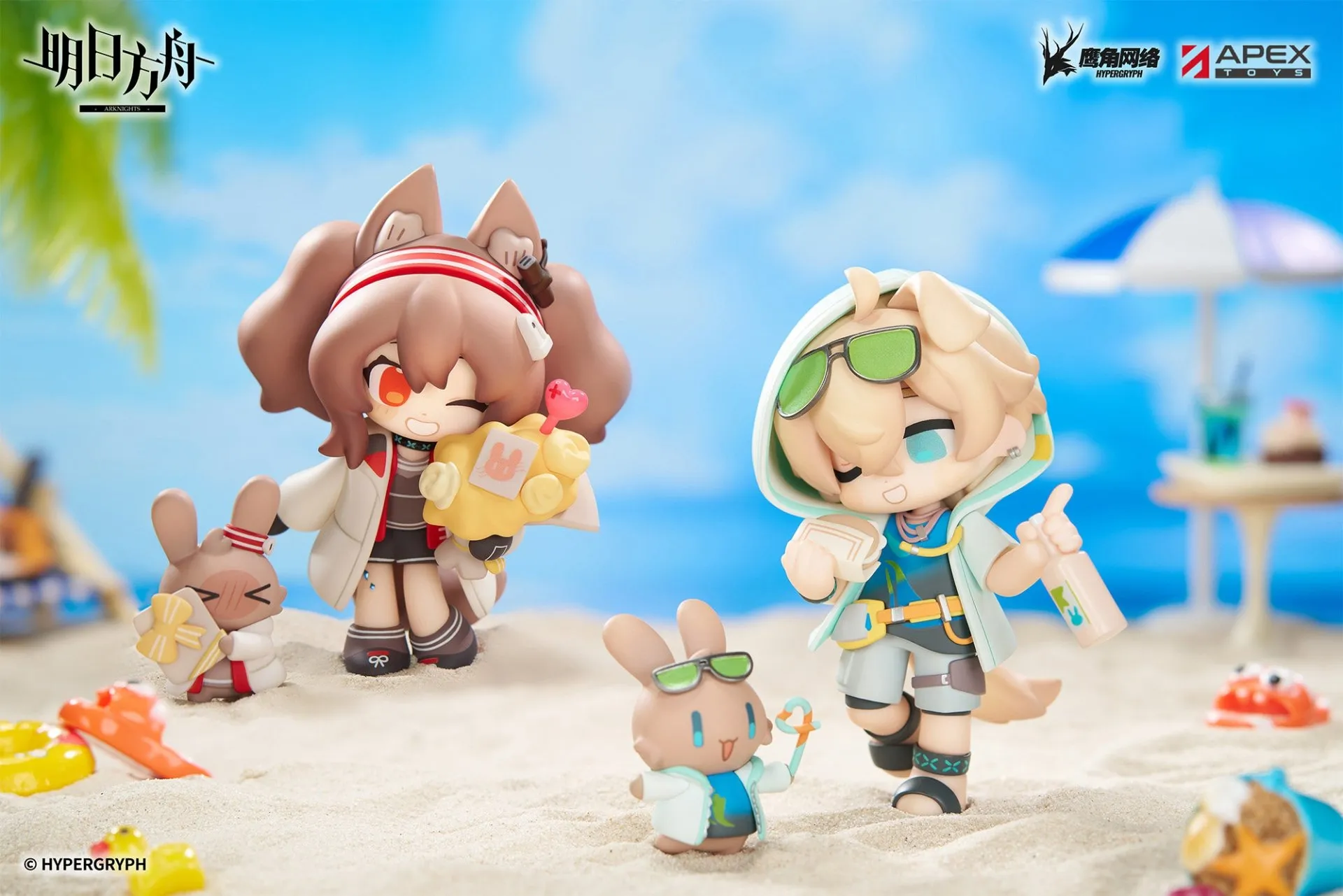行版《明日方舟》Cuties 系列 Q版 Figure（全2種 獨立發售）