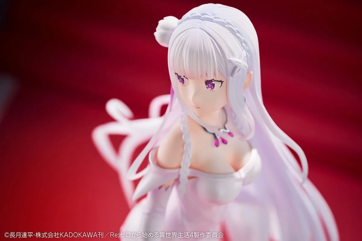 《Re:從零開始的異世界生活》愛蜜莉雅 婚紗Ver. 1/7 PVC Figure