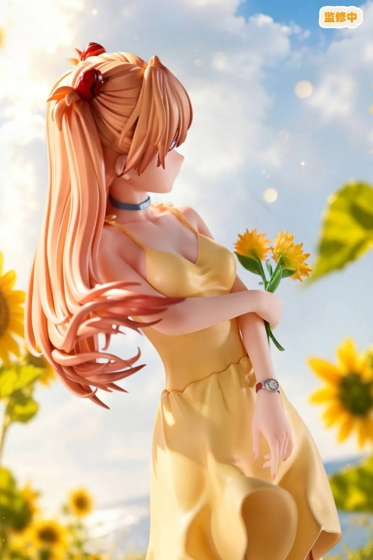 《新世紀福音戰士》式波·明日香·蘭格雷 連身洋裝 TV ver. 1/6 PVC Figure 附限定特典