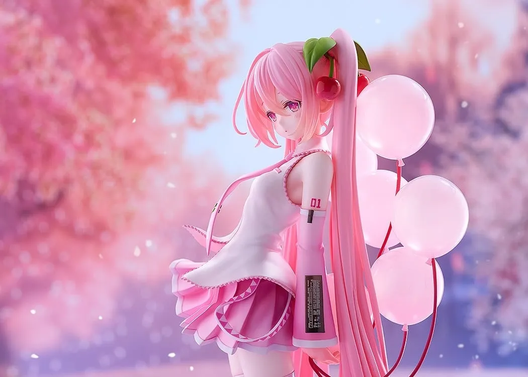 《Character Vocal系列01 初音未來》G.S. Collection 櫻未來 Good Smile插畫比賽Ver. 1/7 PVC Figure