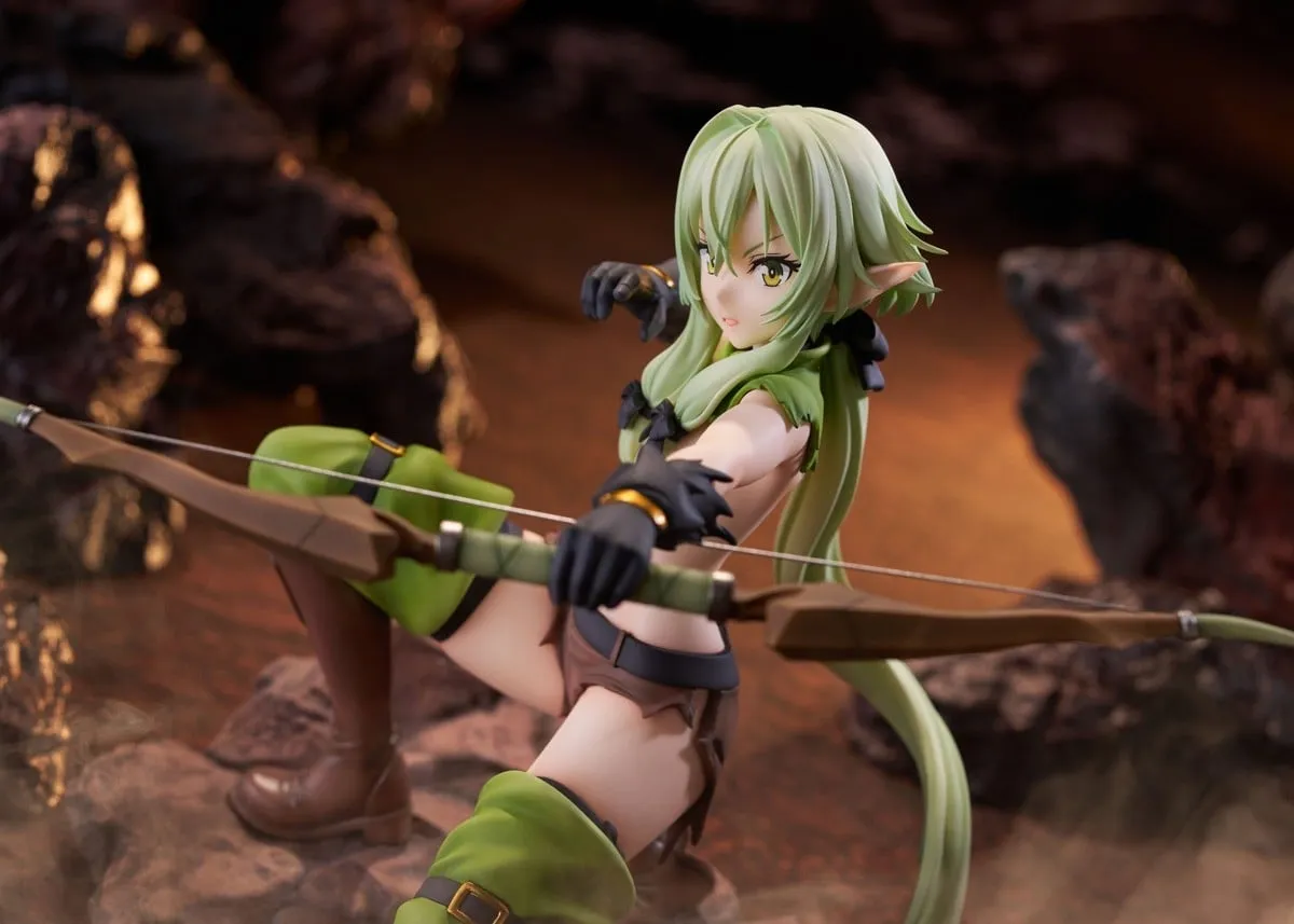 《哥布林殺手II》妖精弓手 與哥布林死鬥 Ver. 1/7 PVC Figure（普通版/AmiAmi 限定版：眨眼/戰損臉頭雕特典）