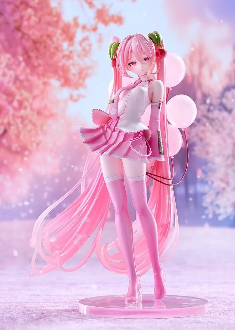 《Character Vocal系列01 初音未來》G.S. Collection 櫻未來 Good Smile插畫比賽Ver. 1/7 PVC Figure