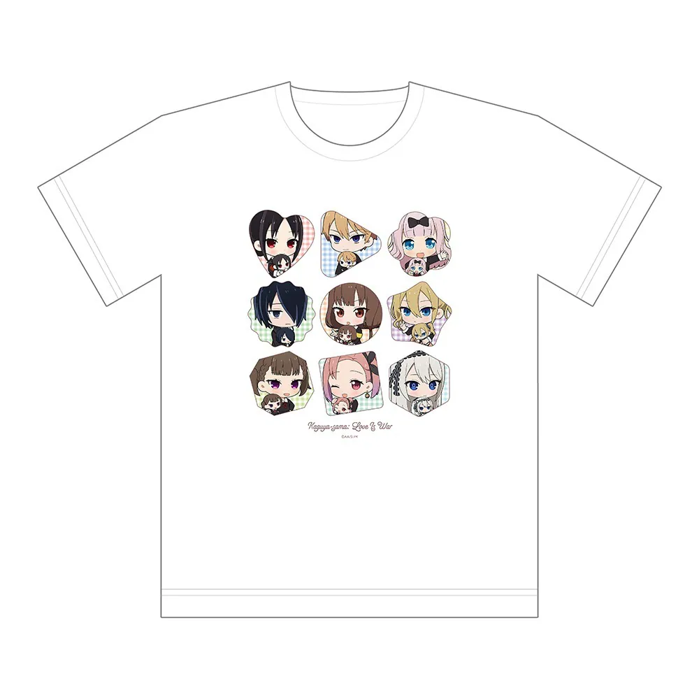日版《輝夜姬想讓人告白》Tiny Friends Series 短袖 T 恤