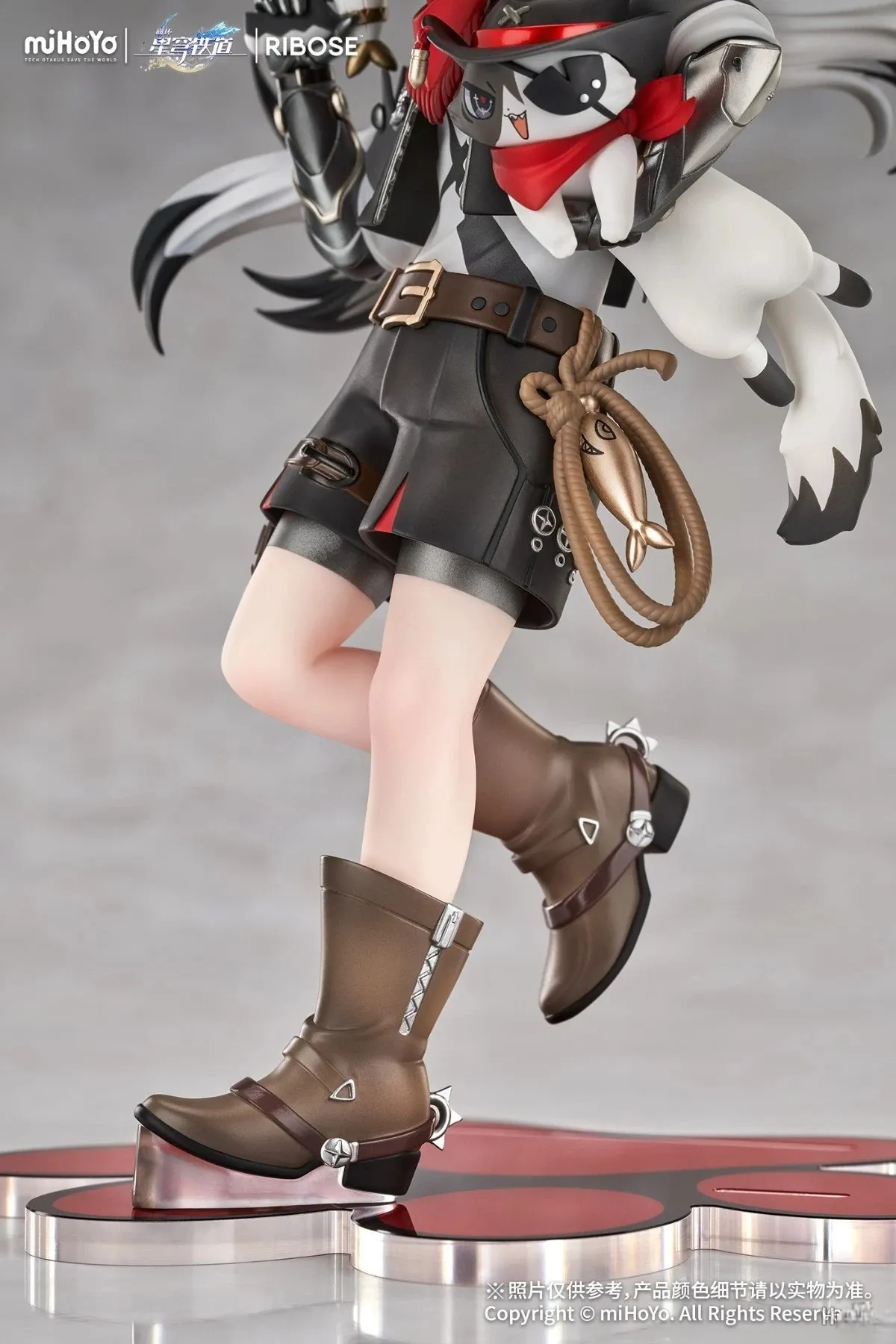 《崩壞：星穹鐵道》小不點貓貓系列 波提歐Ver. RISE UP+ PVC Figure