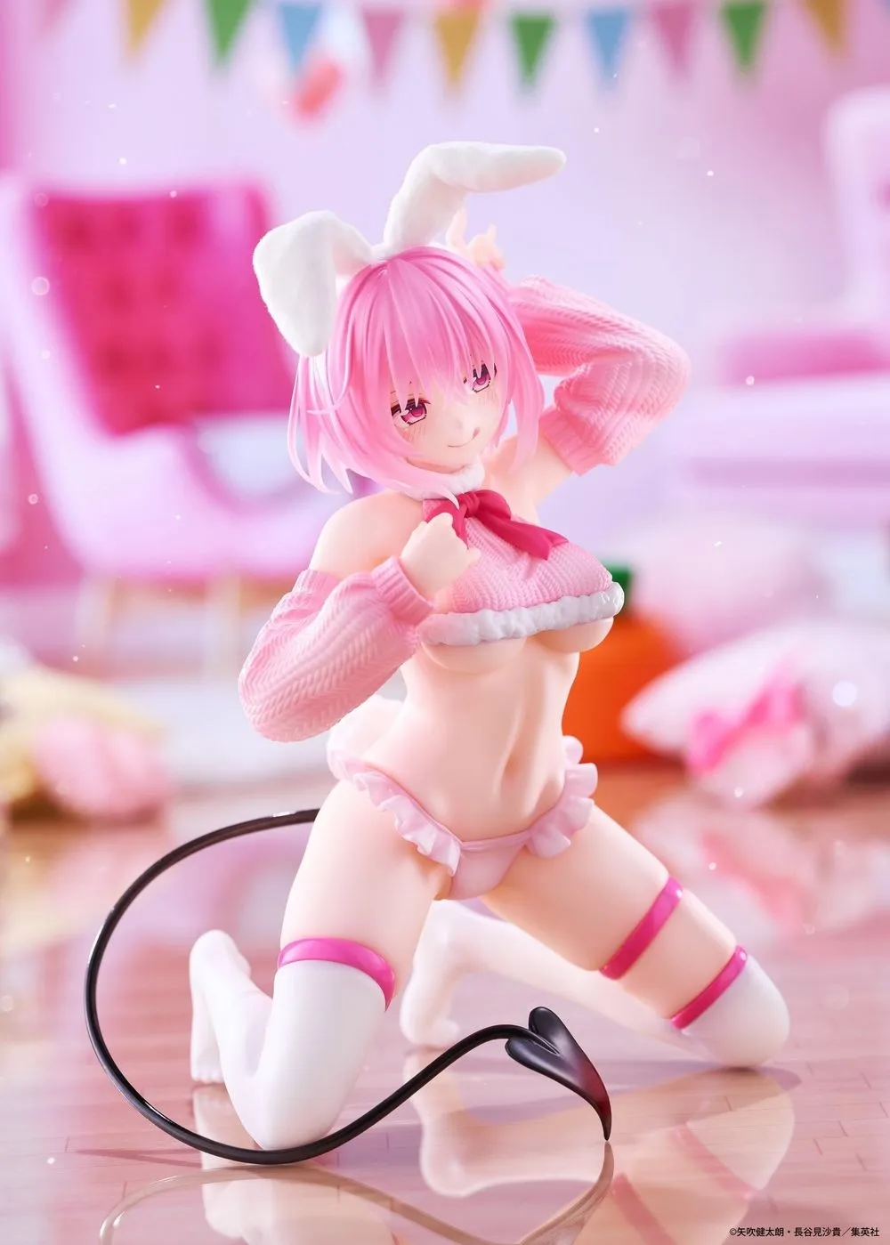 《出包王女DARKNESS》茉茉·貝莉雅·戴比路克 蓬鬆兔女郎Ver. MOFLOCK 景品