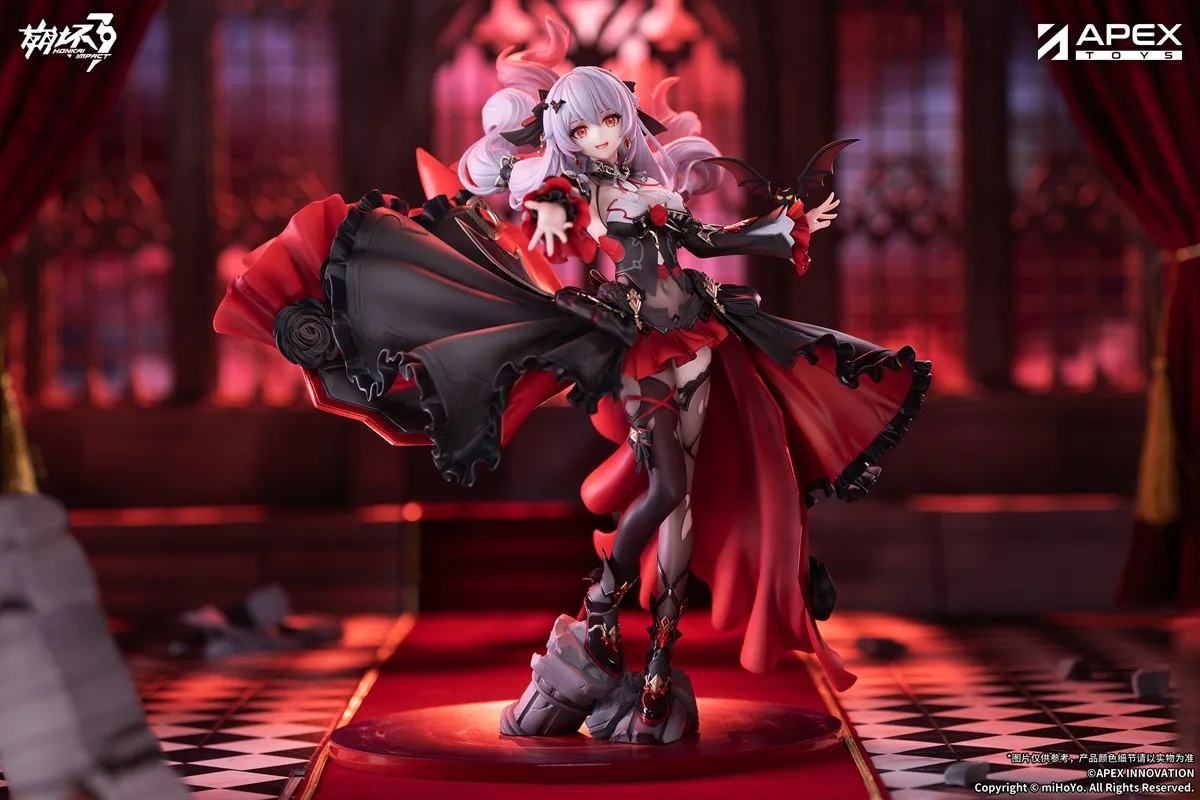 《崩壞3rd》德麗莎 月下誓約·予愛以心 1/7  PVC Figure（附特典色紙）