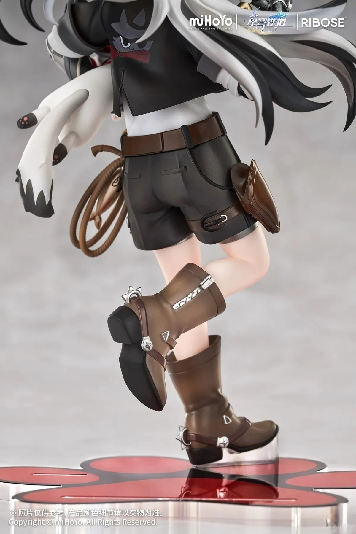 《崩壞：星穹鐵道》小不點貓貓系列 波提歐Ver. RISE UP+ PVC Figure